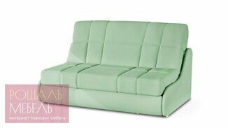 Прямой диван-кровать Имхатеп Лайт мятного цвета 120*200 см