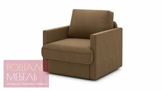 Кресло Стелинг 2 коричневого цвета