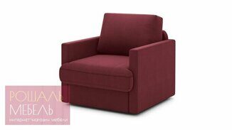 Кресло Стелинг 2 бордового цвета