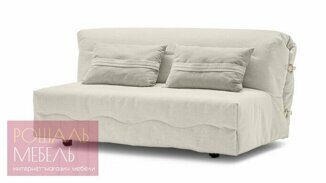Прямой диван Велимир кремового цвета 120*200 см